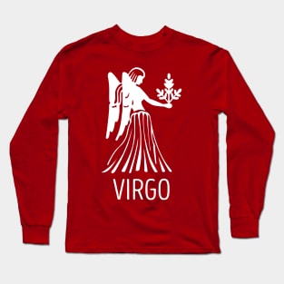 Astrological Zodiac Tee Shirts - Virgo the Maiden Long Sleeve T-Shirt